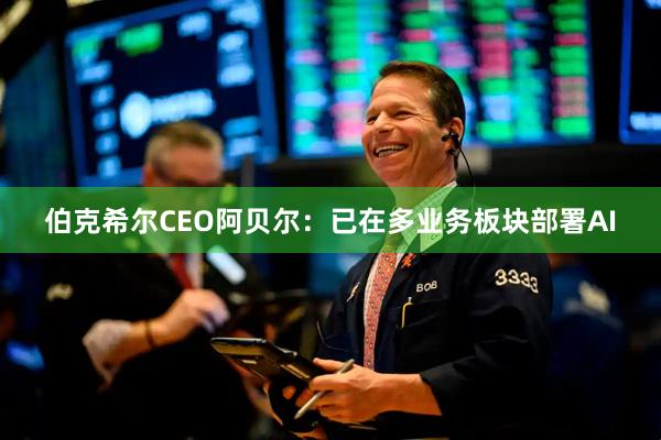 伯克希尔CEO阿贝尔：已在多业务板块部署AI